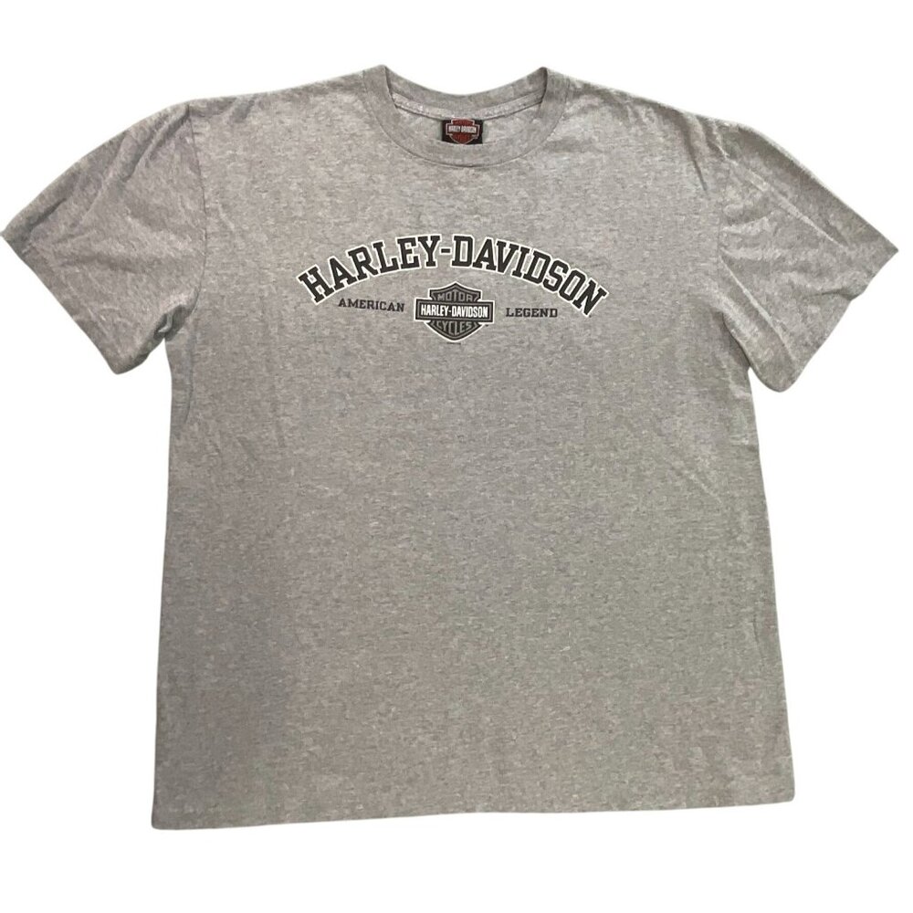 Harley-Davidson T-Shirt Mens XL Gray Monterey Bay California Color Graphic 2008 - Picture 3 of 10